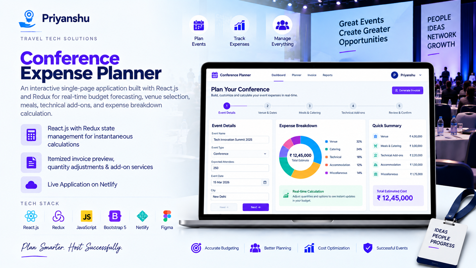 Conference Expense Planner